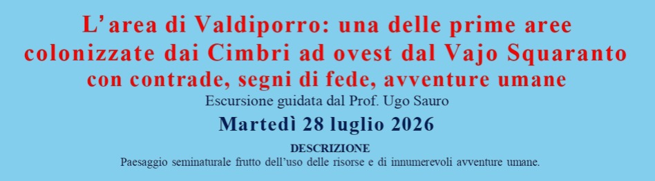 Ugo Sauro 28_luglio_2026 banner